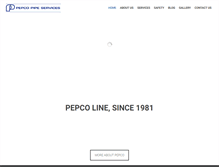 Tablet Screenshot of pepcopipe.com